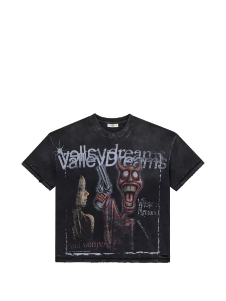 Tricou Vale cu imagine negru