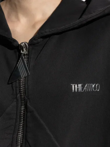 Hanorac cu glugă The Attico negru