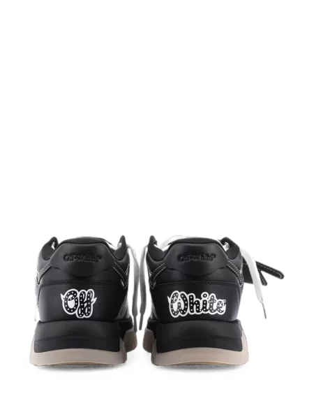 Sneakerși Off-white business alb