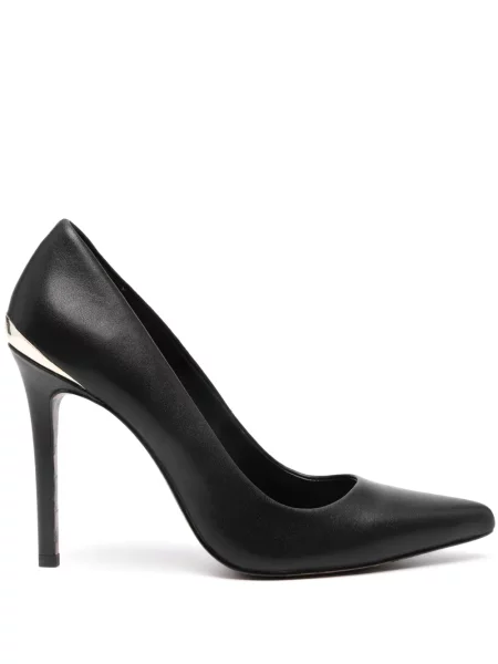 Pantofi cu toc Just Cavalli din piele negru
