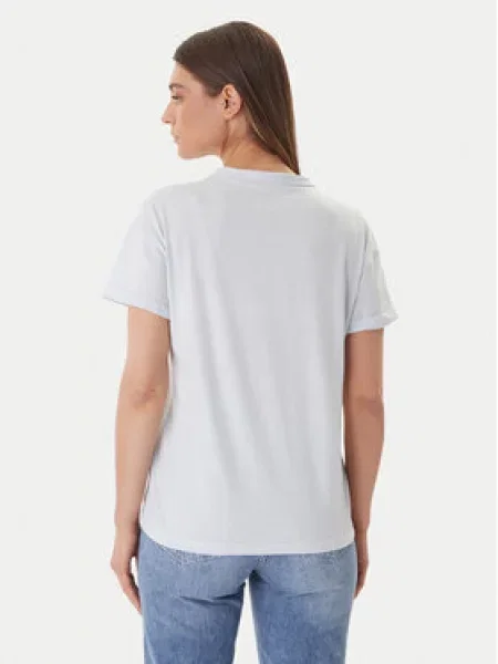 Guess Marškinėliai Regular Fit mėlyna