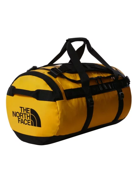Torba podróżna The North Face Base Camp Duffel M 71 l summit gold/black/npf żółta