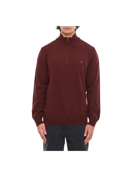 Polo Ralph Lauren Sweter Bordowy czerwona