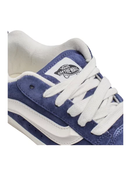 Sneakersy Vans skórzane niebieskie