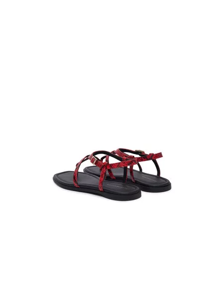 Sandale Tommy Hilfiger Th Buckle crvena