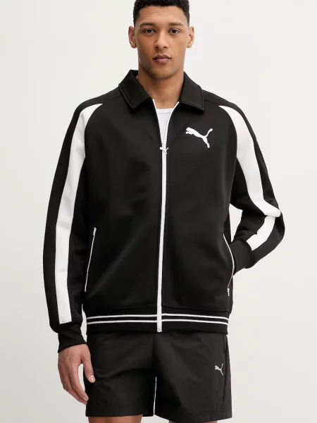 Pulover Puma Relaxed big cat črna