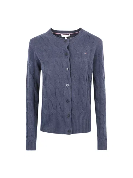 Sweter Tommy Hilfiger niebieski