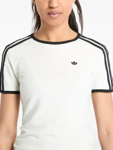 Бягане тениска Adidas с автограф отразяващ черно