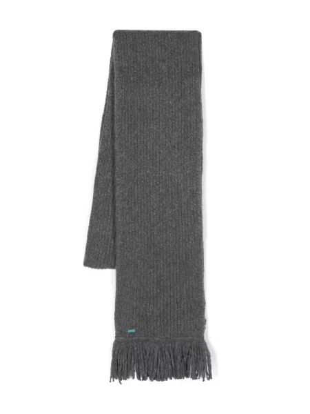 Fular Alanui de mătase gri