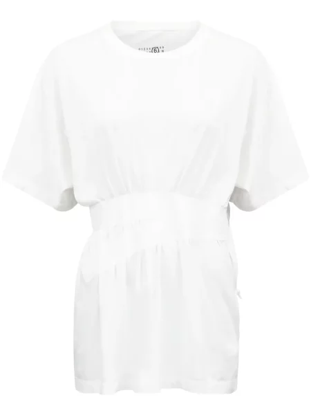 Tricou Mm6 Maison Margiela alb