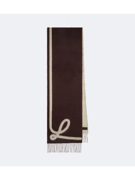 Fular Loewe de lână maro