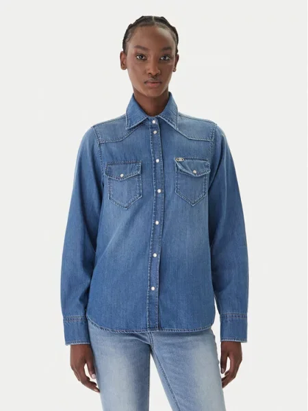 Liu Jo Jeans srajca Mornarsko modra