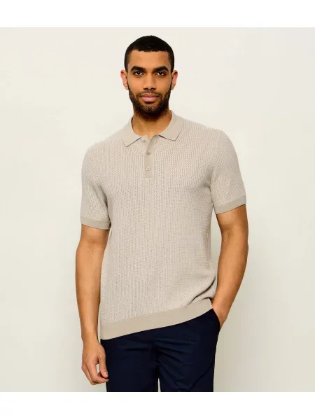 Tricou polo Joop! bej