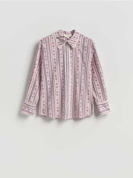 Reserved Cămașă Cu Dantelă multicolor