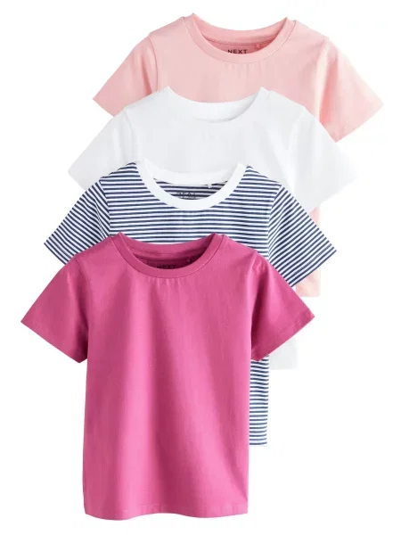 Next Tricou bleumarin / roz / roz alb