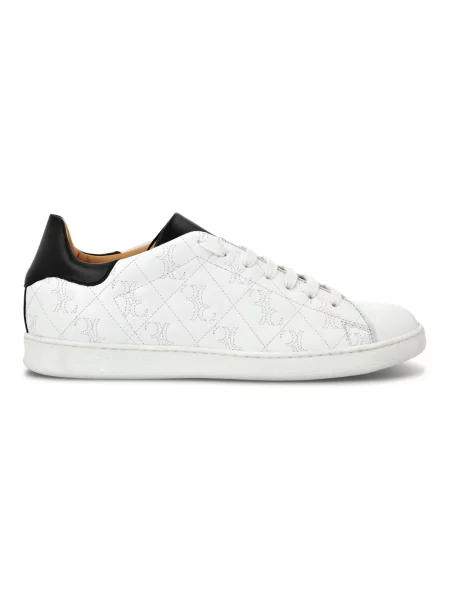 Sneakersy Billionaire skórzane białe