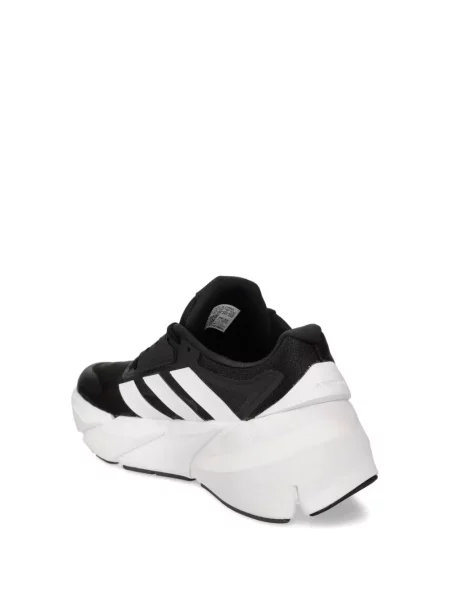 Pruhovaná turistika bunda Adidas s kapucí černá