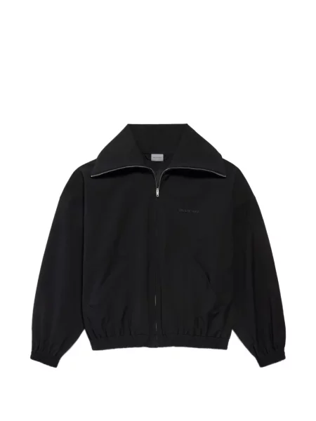 Geacă Balenciaga din jerseu negru