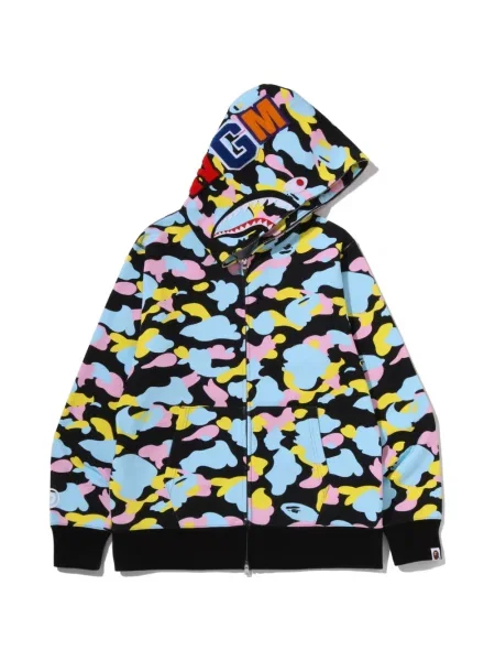 Hanorac cu glugă A Bathing Ape® negru