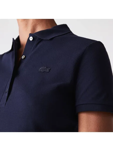 Lacoste поло синє