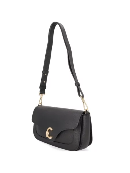 Torebka Coccinelle z magnetycznym zapięciem czarna