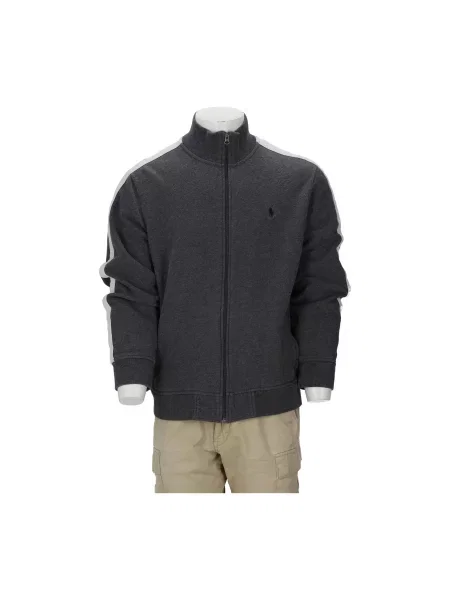 Second life Bluza Full Zip z wysokim kołnierzem Stan bardzo dobry szara