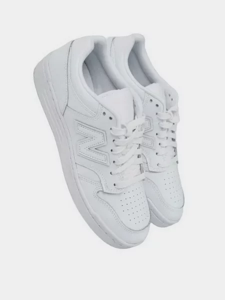 Кожаные кроссовки для бега New Balance для бега белые
