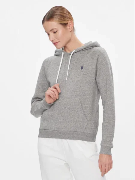 Polo Ralph Lauren Mikina Prl Shrknhd sivá
