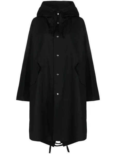 Parka Jil Sander s printom crna