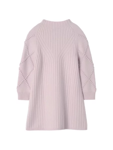 Sukienka dziecięca Burberry różowa