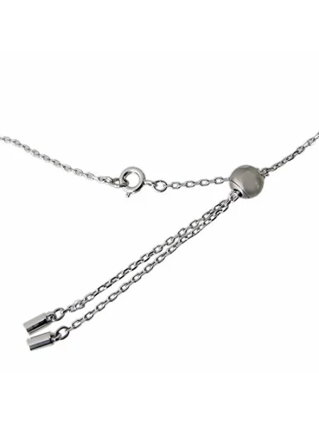 Naszyjnik Swarovski szary