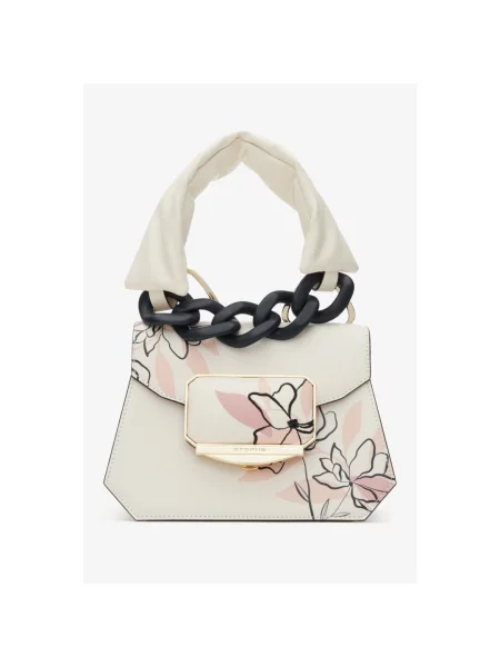 Шкіряна сумка Cromia біла