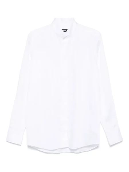 Cămașă Karl Lagerfeld din poplin alb