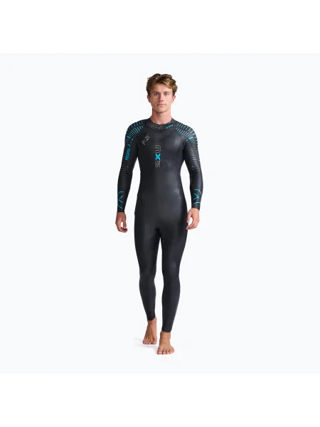 Costum de triatlon pentru bărbați Propel 2 black/aloha negru