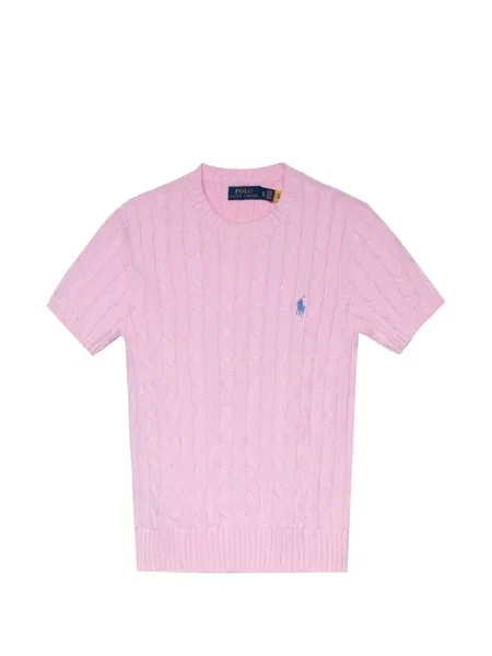 Бягане къс яке Polo Ralph Lauren с V-образно деколте бяло