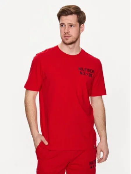 Tričko Tommy Hilfiger Graphic Tee červená