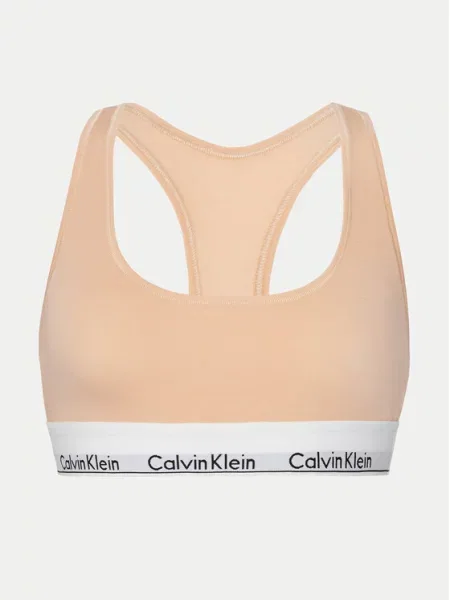 Σουτιέν τοπ Calvin Klein Underwear πορτοκαλί