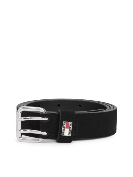 Tommy Jeans Curea SQUARE negru