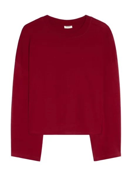 Bershka Oversize tričko červená