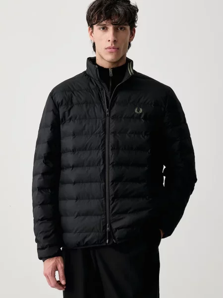 Fred Perry kurtka pikowana czarna