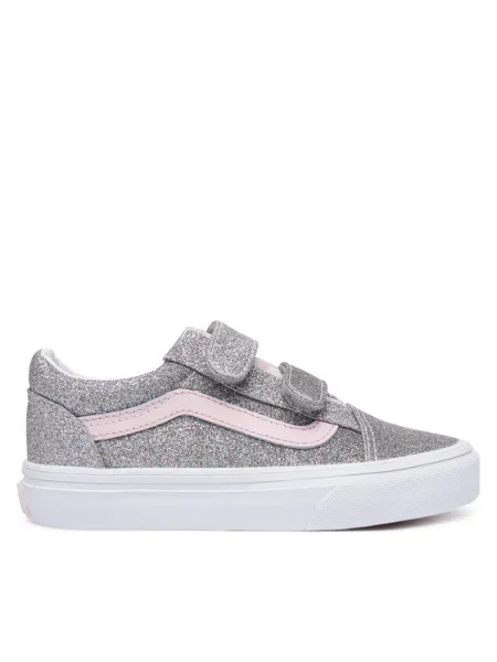 Πάνινα παπούτσια Vans Ασημί