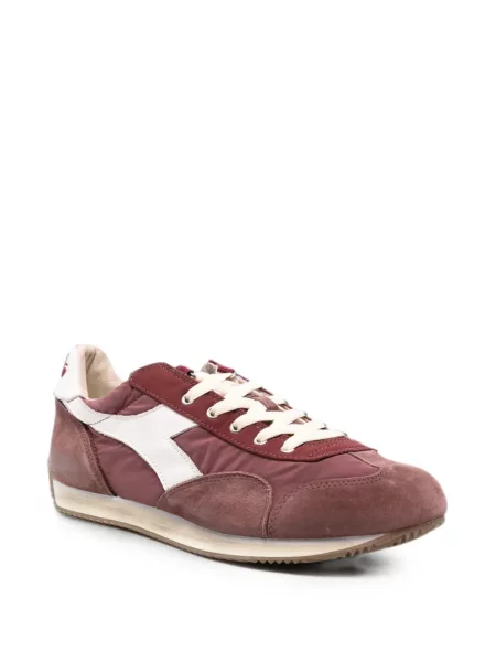 Fűzős csipkés sneaker Diadora piros