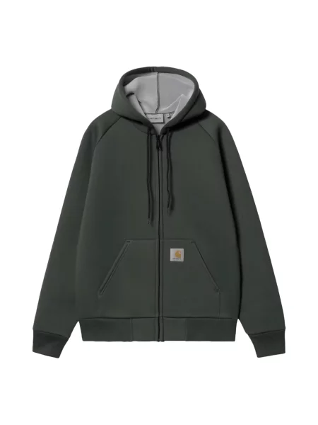 Kurtka Carhartt Wip z kapturem zielona