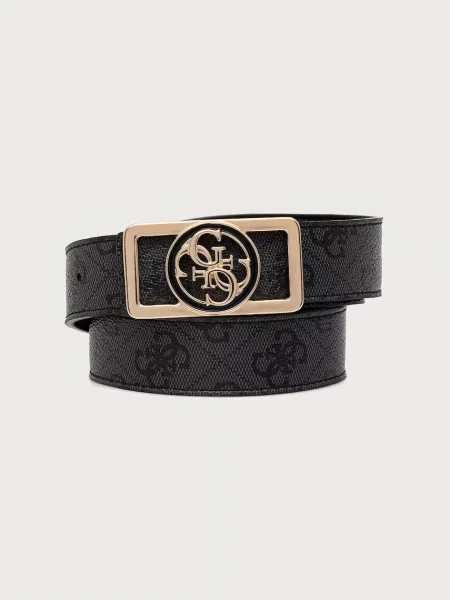 Guess curea reversibilă pentru femei cu imitație de piele NOELLE II gri