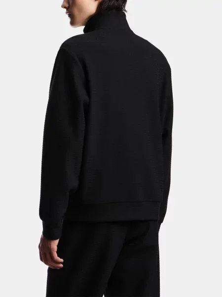 Кофта Emporio Armani бавовна/ліоцел чорний