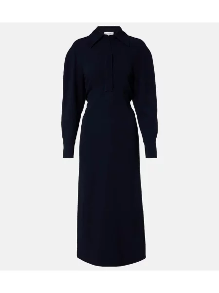 Rochie Victoria Beckham de costum albastru