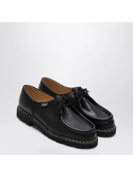 Derby Paraboot skórzany czarny