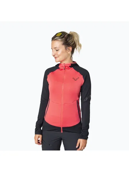 Дамски трекинг суитшърт DYNAFIT Transalper Light Polartec Hoody black out черно