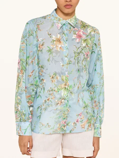 Émanou Koszula blau zielona