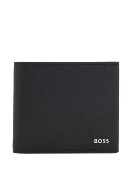 Peněženka Boss s autogramem černá